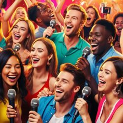 Creat-a-great-picture-of-karaoke-Station-who-serve-karaoke-parties-with-a-happy-ppl-sing-karaoke-and-some-ppl-take-a-videos-of-who-sing-with-happy-atmosphere-with-logo-karaoke-station-on-the-pic-1-2